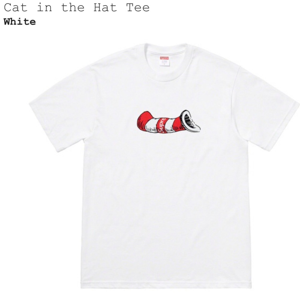 Supreme Cat in the Hat Tee